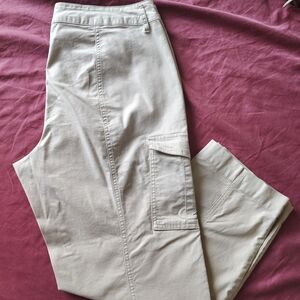 Khaki Women's Cargo Pants Size 14